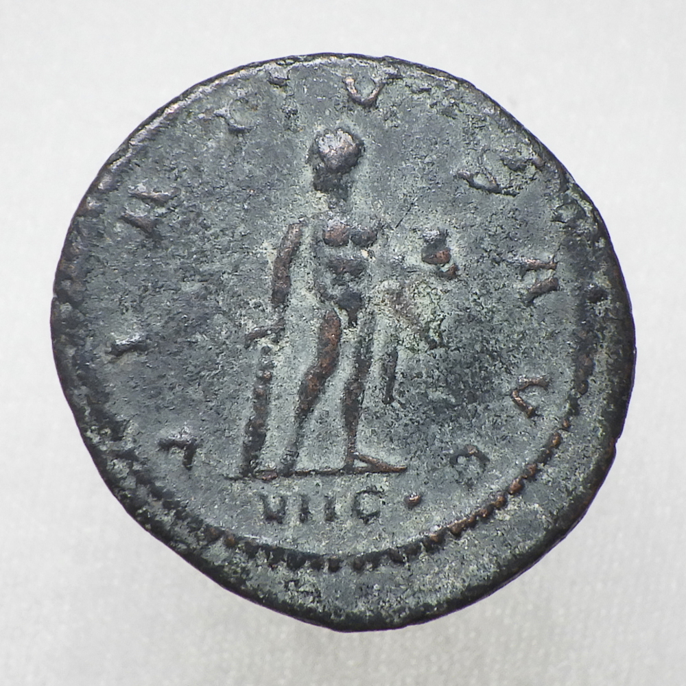 【古代ローマコイン】Gallienus（ガッリエヌス）クリーニング済 ブロンズコイン 銅貨(VH342djF6t)_画像2