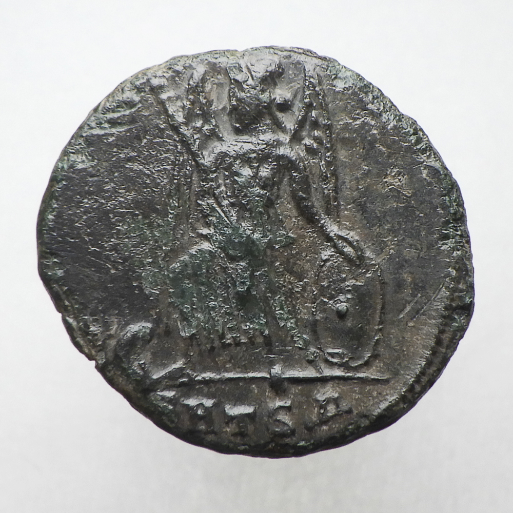 【古代ローマコイン】City Commem（コンスタンティノポリス記念）クリーニング済 ブロンズコイン 銅貨(dWe4bnK5_Z)_画像2