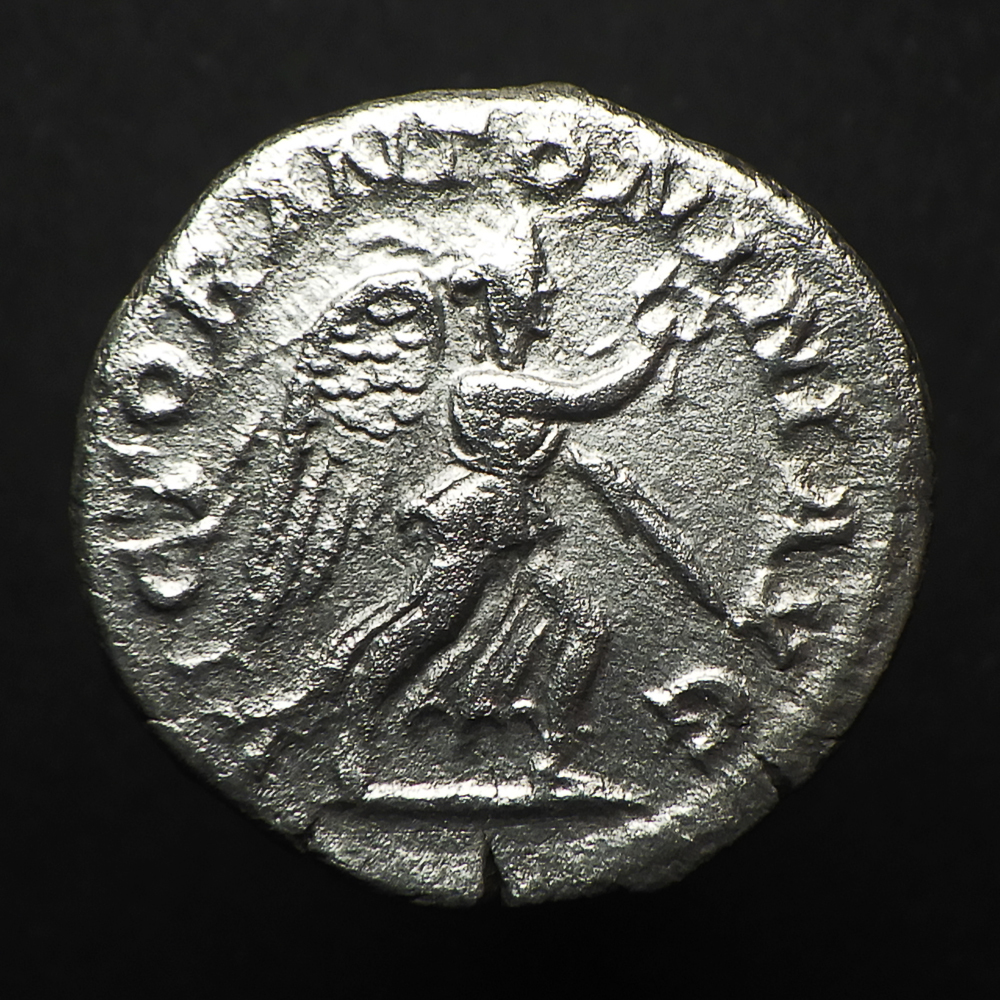【古代ローマコイン】Elagabalus（エラガバルス）クリーニング済 シルバーコイン 銀貨(ckfMHg2_kV)_画像2