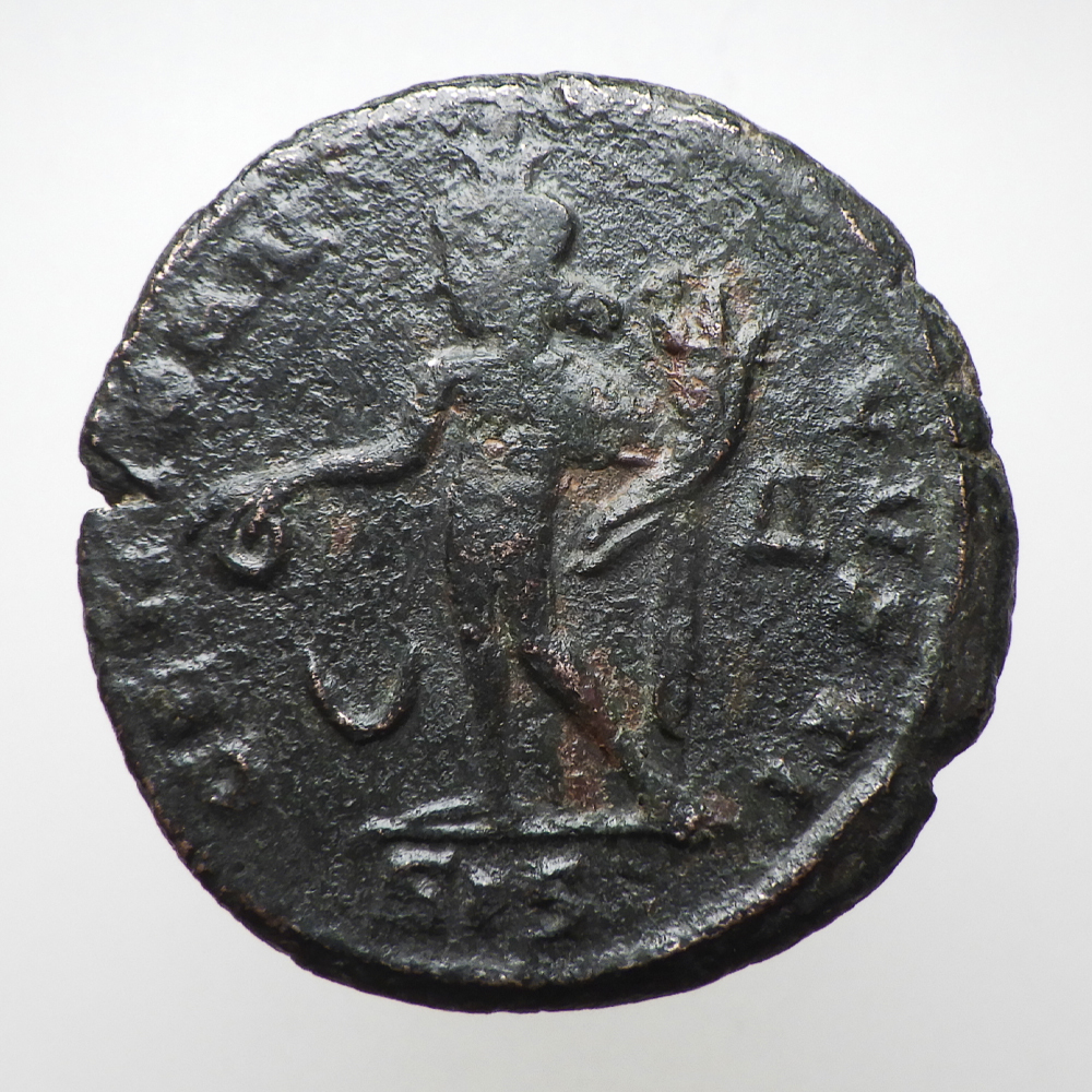 【古代ローマコイン】Licinius I（リキニウス）クリーニング済 ブロンズコイン 銅貨(aMKsy8XsrK)_画像2