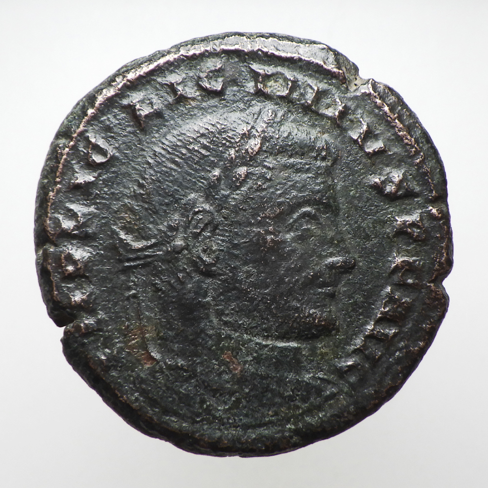 【古代ローマコイン】Licinius I（リキニウス）クリーニング済 ブロンズコイン 銅貨(aMKsy8XsrK)_画像1