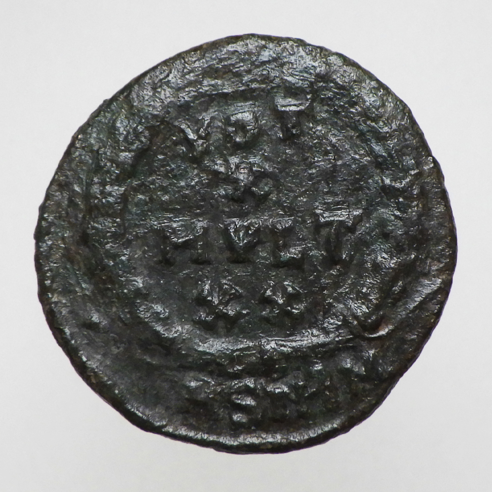 【古代ローマコイン】Julian II（ユリアヌス2世）クリーニング済 ブロンズコイン 銅貨(npb7L6DkNu)_画像2