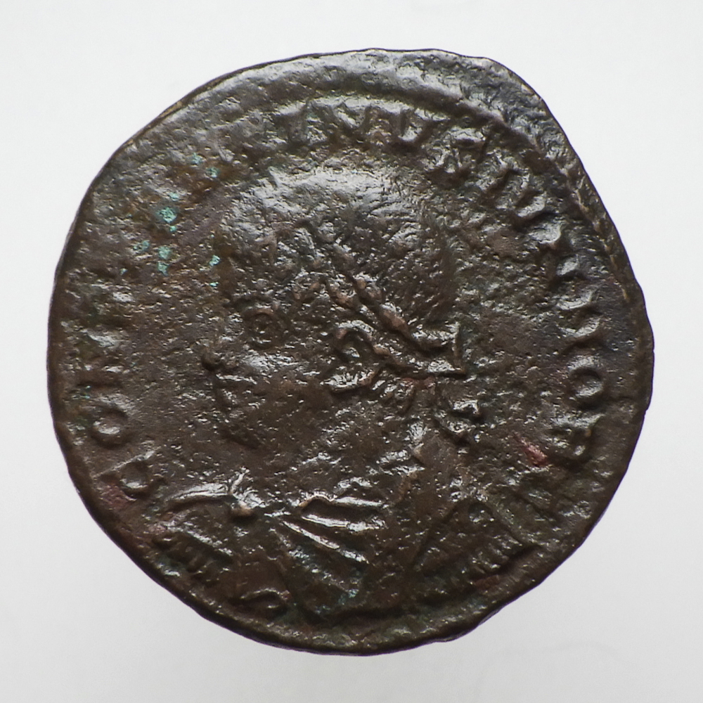 【古代ローマコイン】Constantine II（コンスタンティヌス2世）クリーニング済 ブロンズコイン 銅貨(hXU3EjXZrJ)_画像1
