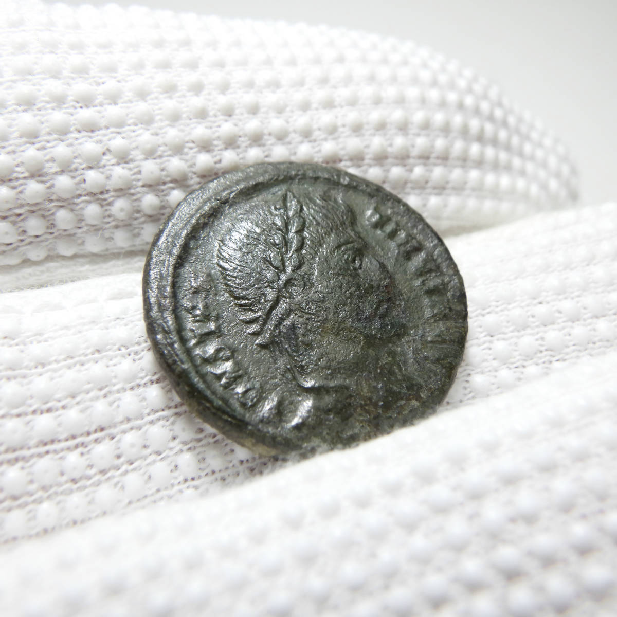 【古代ローマコイン】Constantine I（コンスタンティヌス1世）クリーニング済 ブロンズコイン 銅貨(hwUBGe8hFp)_画像5