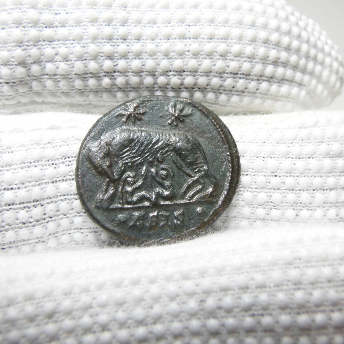 【古代ローマコイン】VRBS ROMA（ローマ市記念）クリーニング済 ブロンズコイン 銅貨(E7QQjwKi2H)_画像6