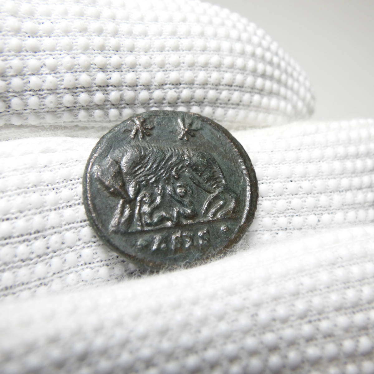 【古代ローマコイン】VRBS ROMA（ローマ市記念）クリーニング済 ブロンズコイン 銅貨(E7QQjwKi2H)_画像7