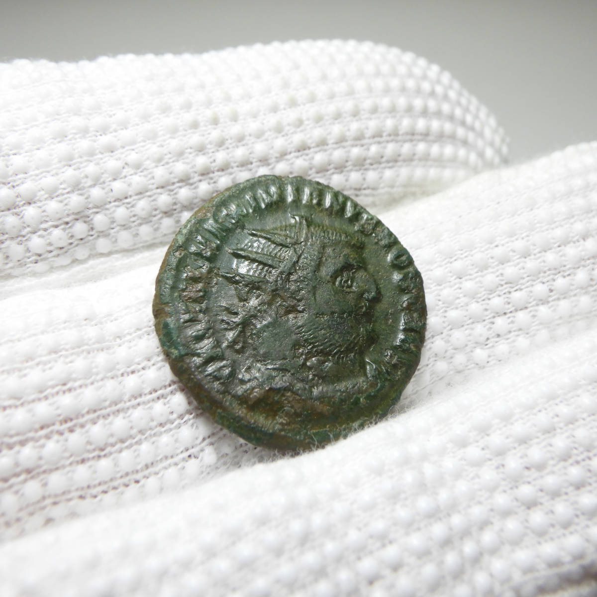 【古代ローマコイン】Galerius（ガレリウス）クリーニング済 ブロンズコイン 銅貨(QHzjgWiMwd)_画像5