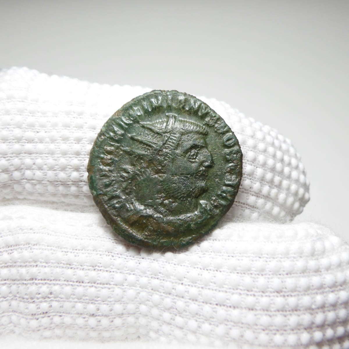 【古代ローマコイン】Galerius（ガレリウス）クリーニング済 ブロンズコイン 銅貨(QHzjgWiMwd)_画像3