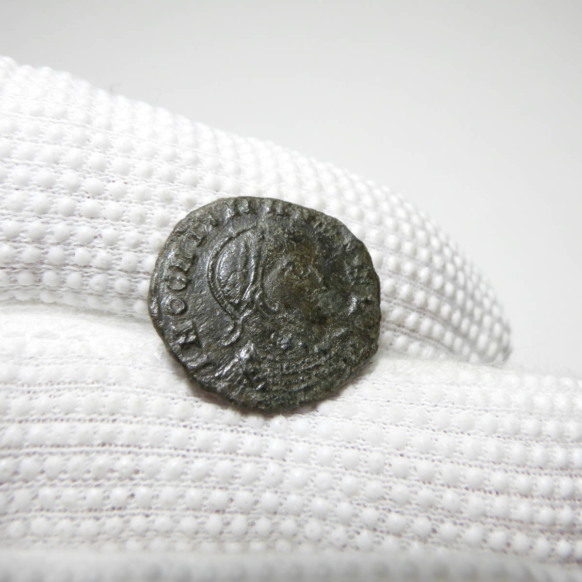 【古代ローマコイン】Barbarian coin（野蛮人のコイン）クリーニング済 ブロンズコイン 銅貨(8p98JzZyJt)_画像5