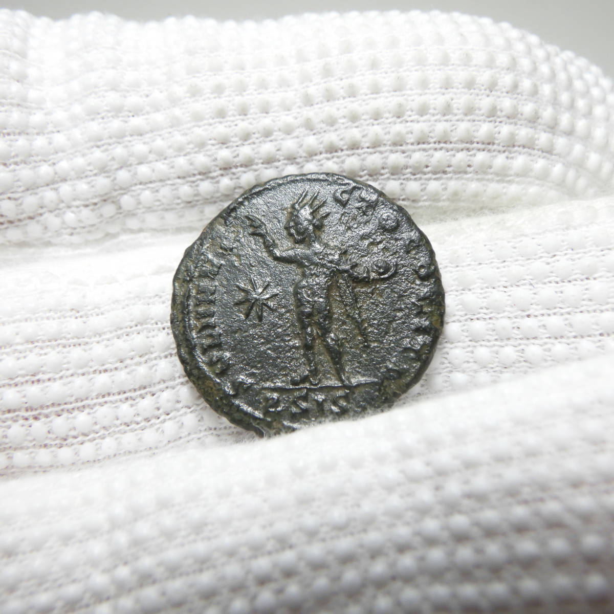 【古代ローマコイン】Constantine I（コンスタンティヌス1世）クリーニング済 ブロンズコイン 銅貨(pnc334gPkV)_画像6