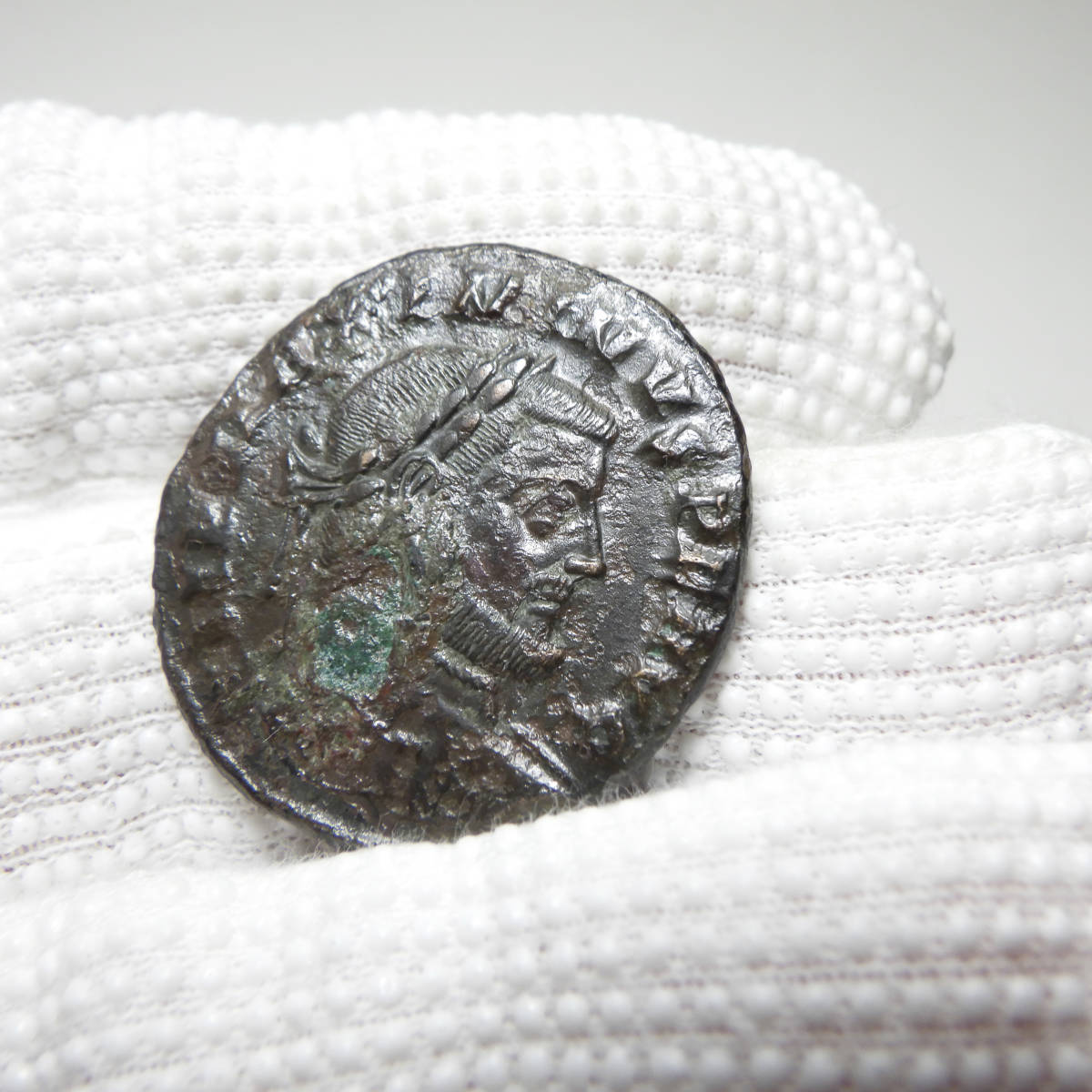 【古代ローマコイン】Licinius I（リキニウス）クリーニング済 ブロンズコイン 銅貨(AZXc2Xhr9s)_画像4