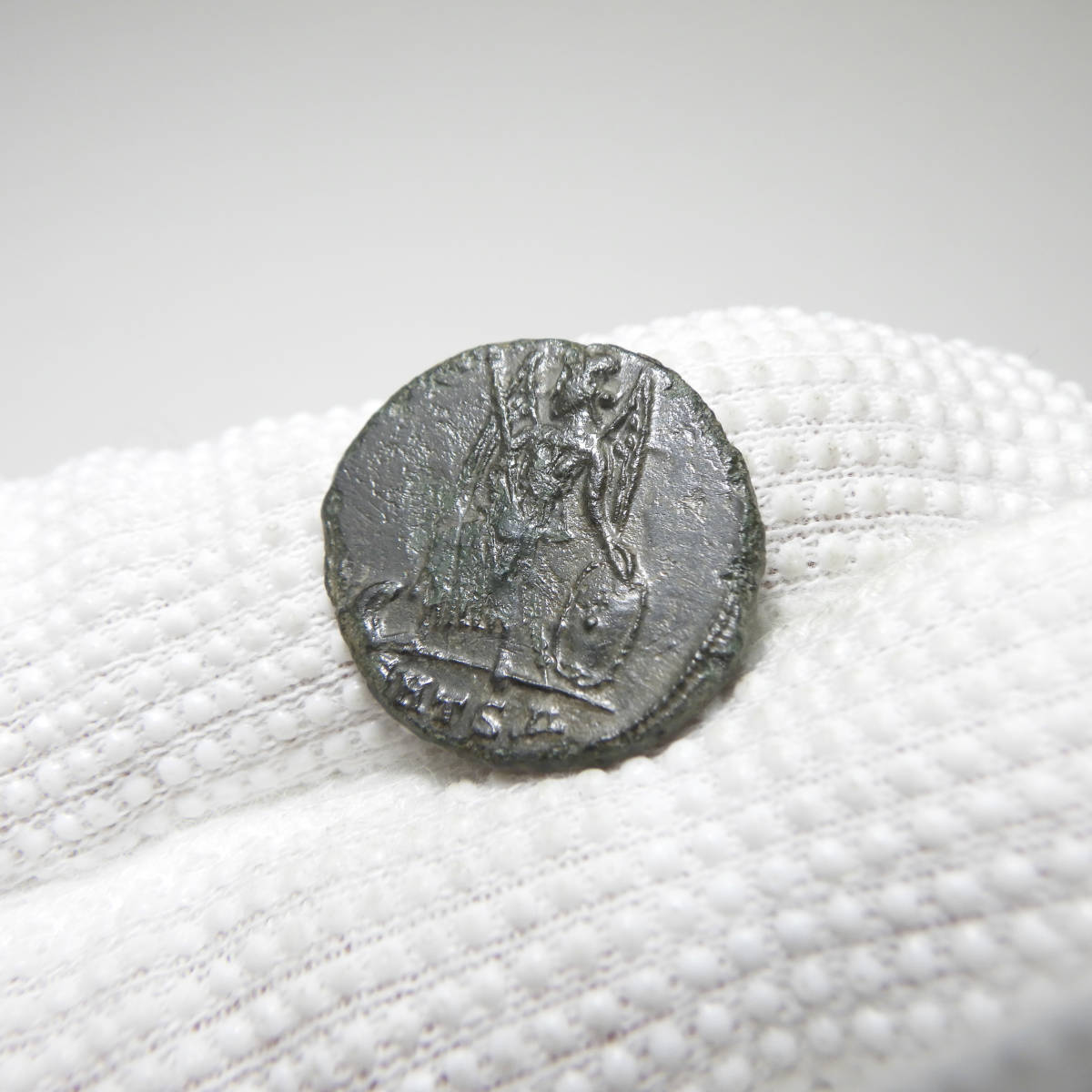 【古代ローマコイン】City Commem（コンスタンティノポリス記念）クリーニング済 ブロンズコイン 銅貨(dWe4bnK5_Z)_画像8