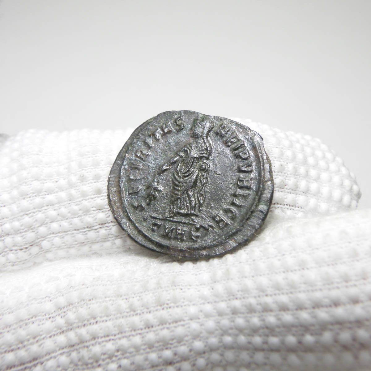 【古代ローマコイン】Helena（ヘレナ）クリーニング済 ブロンズコイン 銅貨(6wxJ5LbCz4)_画像8
