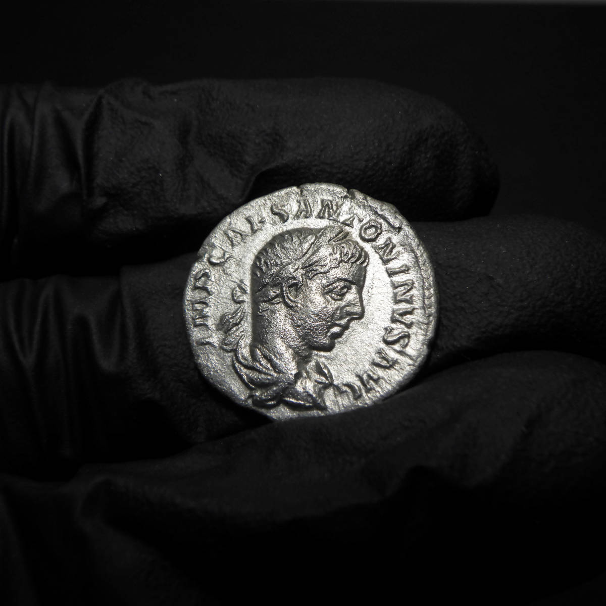【古代ローマコイン】Elagabalus（エラガバルス）クリーニング済 シルバーコイン 銀貨(ckfMHg2_kV)_画像4