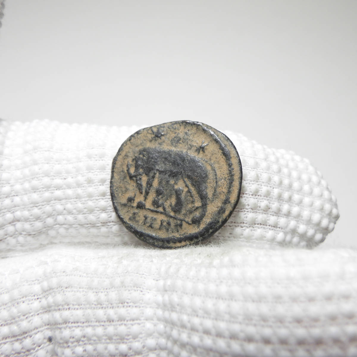 【古代ローマコイン】VRBS ROMA（ローマ市記念）クリーニング済 ブロンズコイン 銅貨(wfWBEnJXAk)_画像8
