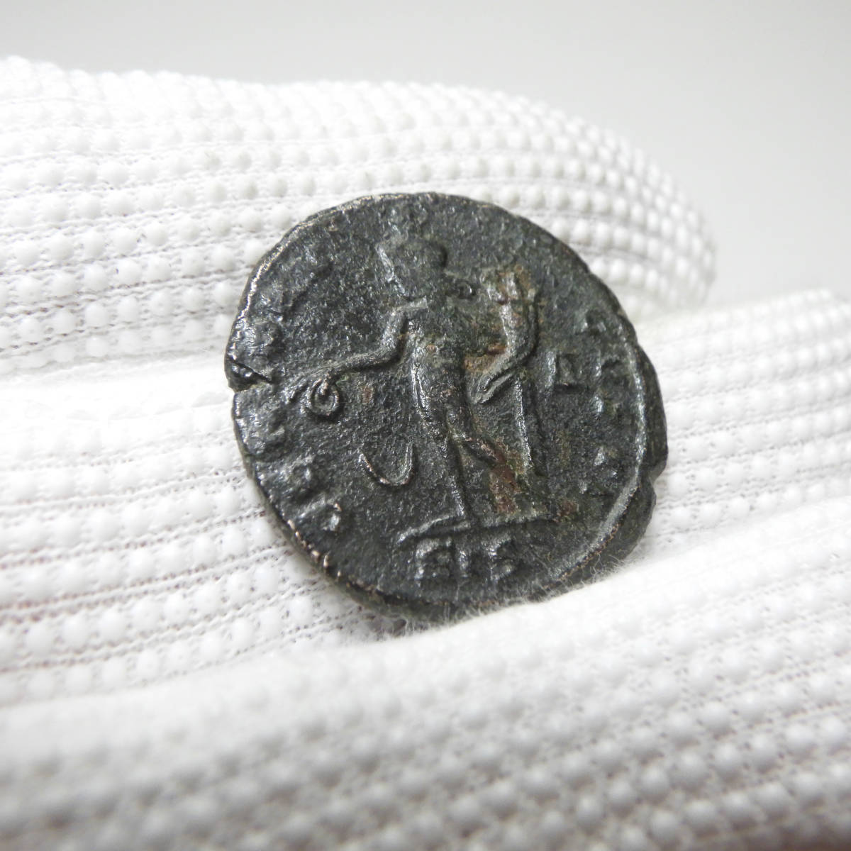 【古代ローマコイン】Licinius I（リキニウス）クリーニング済 ブロンズコイン 銅貨(aMKsy8XsrK)_画像7