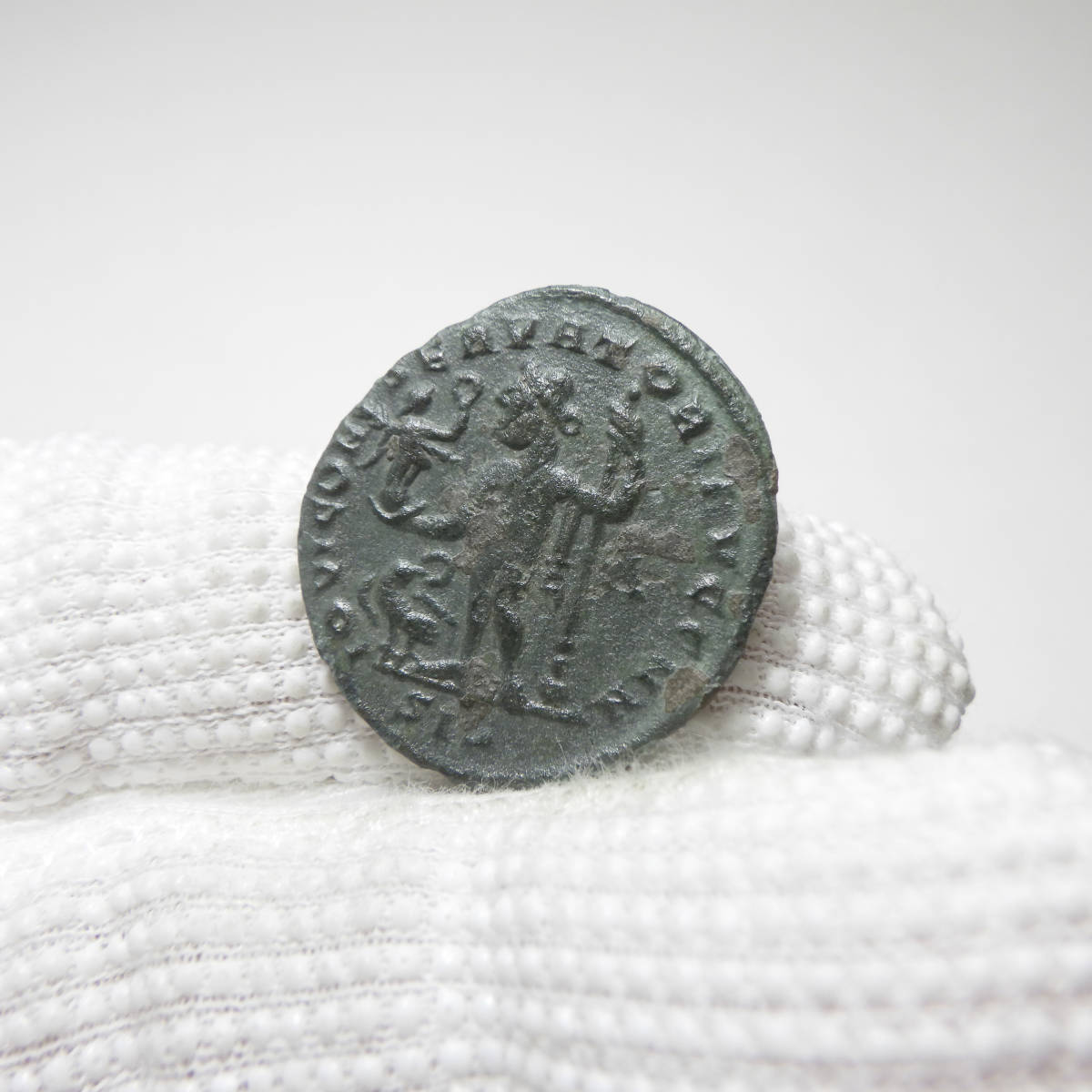 【古代ローマコイン】Licinius I（リキニウス）クリーニング済 ブロンズコイン 銅貨(VUJtVXuNJa)_画像8