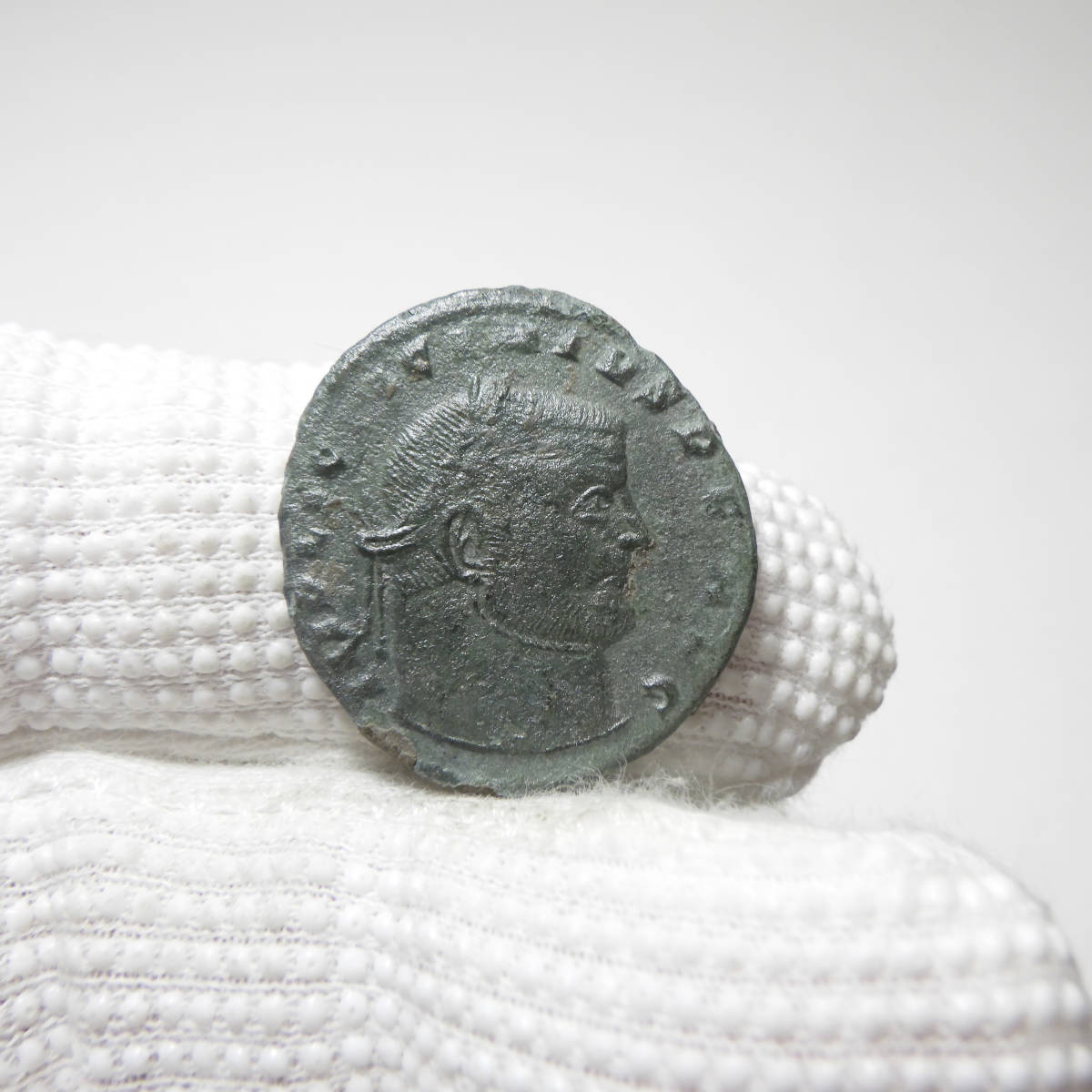 【古代ローマコイン】Licinius I（リキニウス）クリーニング済 ブロンズコイン 銅貨(VUJtVXuNJa)_画像3