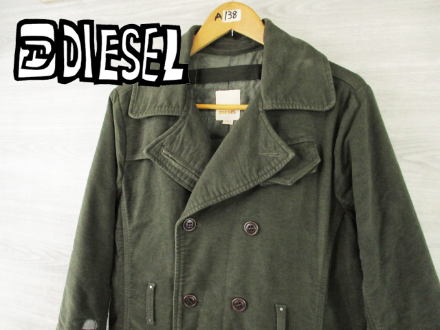 MA138y DIESEL●ディーゼル＜ピーコート＞Sサイズ Ricicli17_画像1