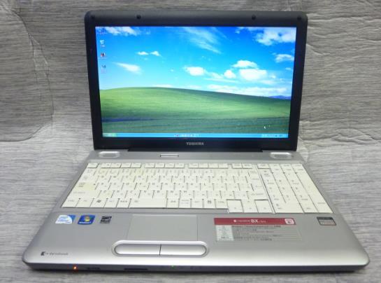 Windows XP,7,10 選択可 15.6” 東芝ノートPC dynabook BX/31L ★ Celeron 900 2.2GHz/4GB/500GB/DVD/無線/便利なソフト/リカバリ作成/1968
