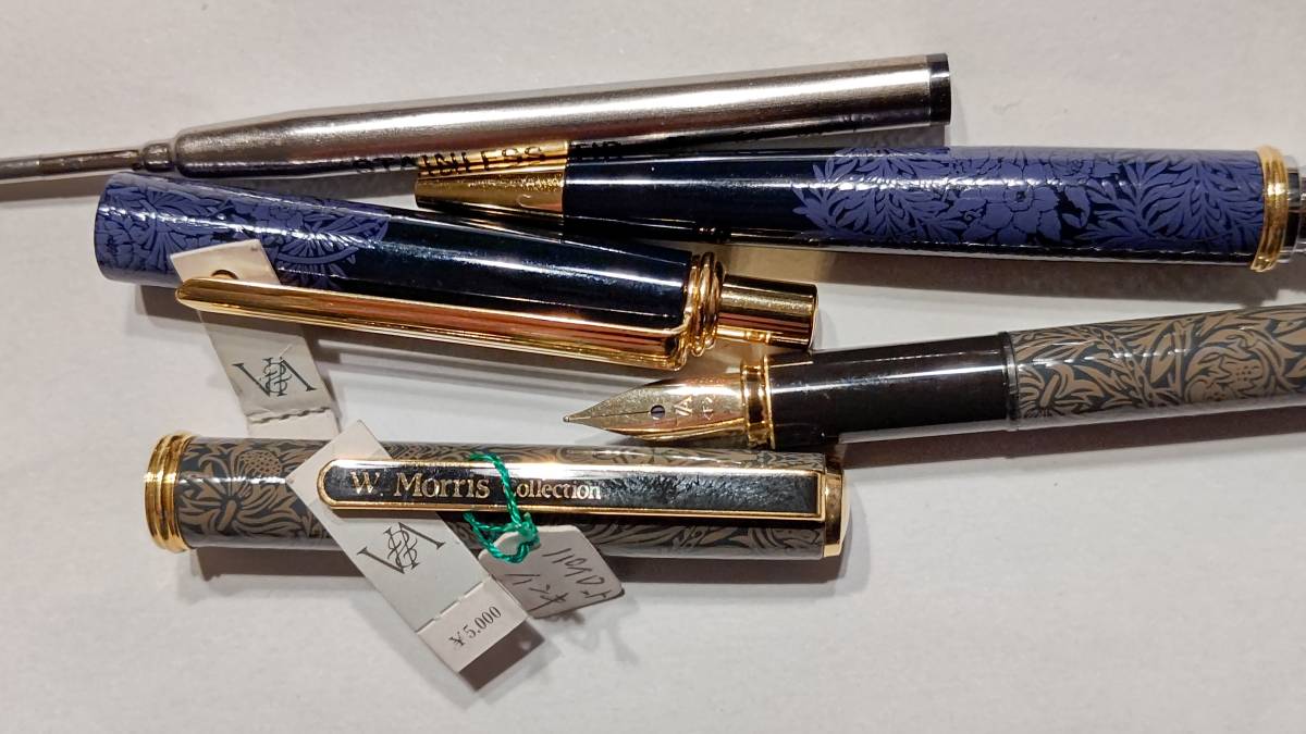 William Morris Collection ウィリアムモリス　筆記具 Yahoo!オークション -「morris」(文房具) の落札相場・落札価格