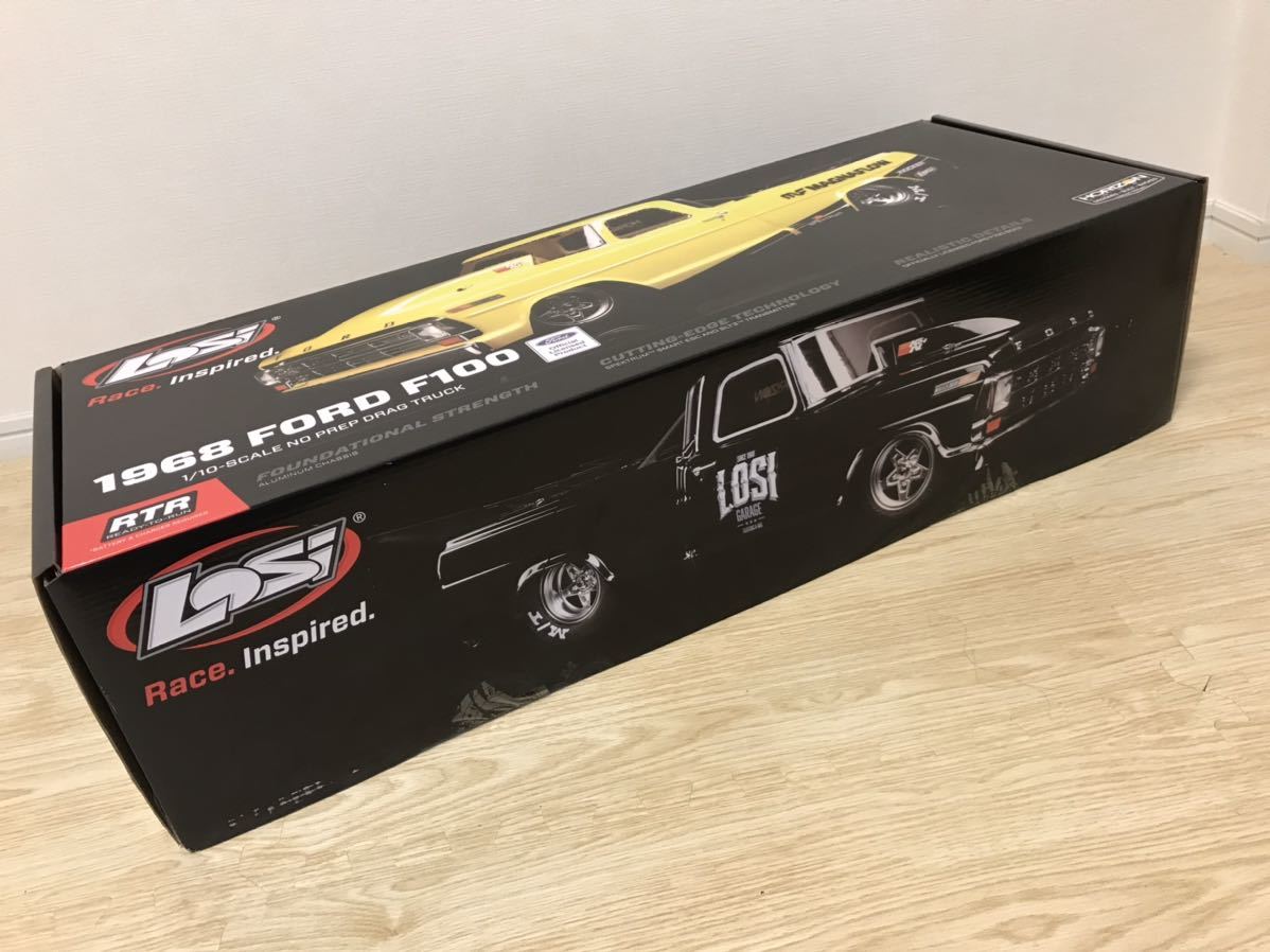 Losi 22S 1968 FORD F100 ブラシレス RTR ドラッグカー 未開封 ロッシ