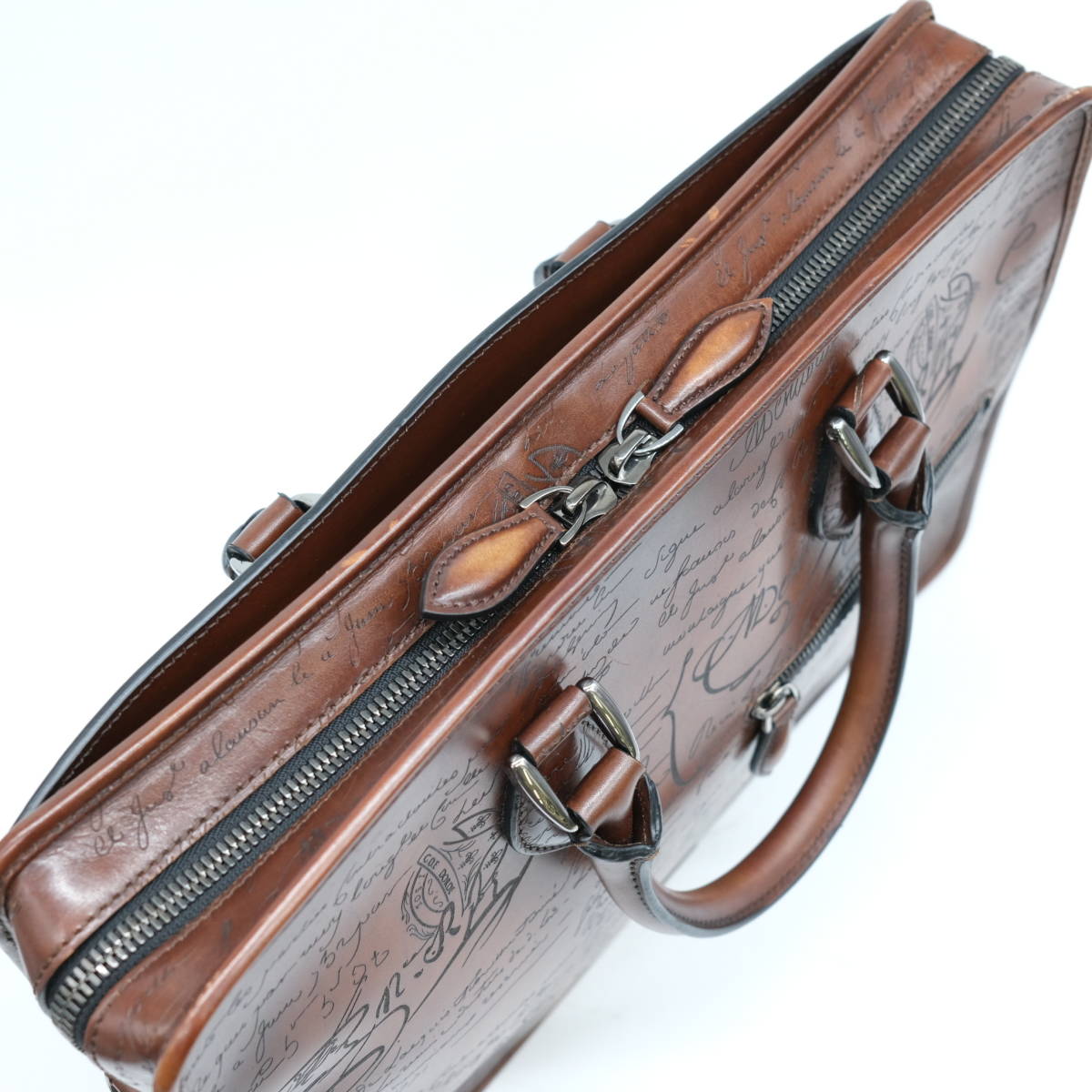 美品】Berluti ベルルッティ カリグラフィー アンジュール スモール