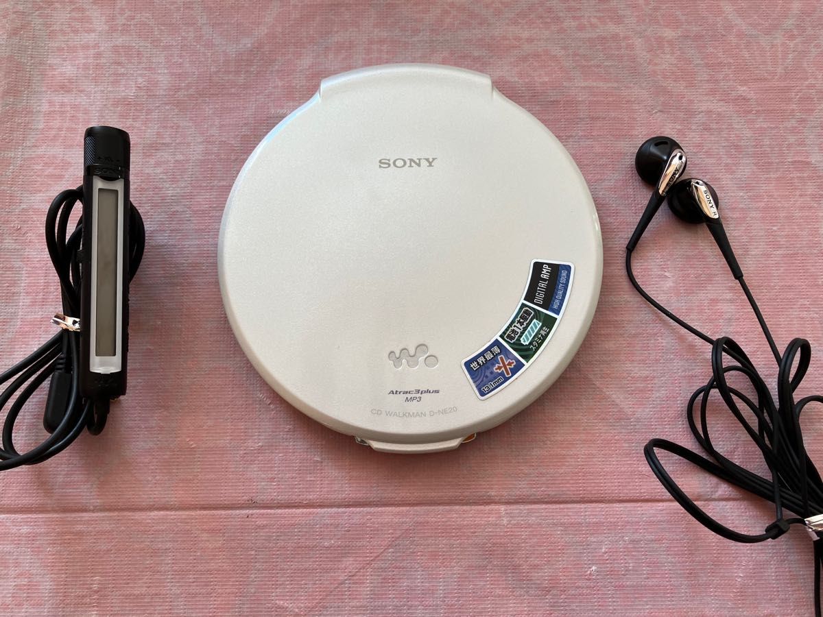SONY D-NE20 walkman ソニー ポータブルCDプレーヤー-