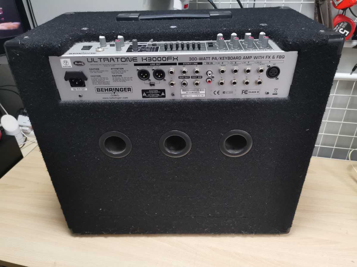 人気定番 ヤフオク! - BEHRINGER K3000FX キーボードアンプ 簡易PA ベ