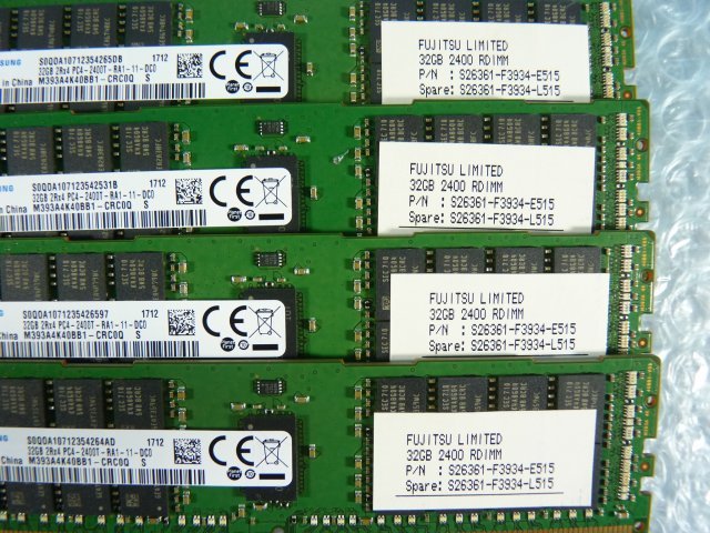 ヤフオク! - 1NKJ // 32GB 8枚セット 計256GB DDR4 19200 PC4...