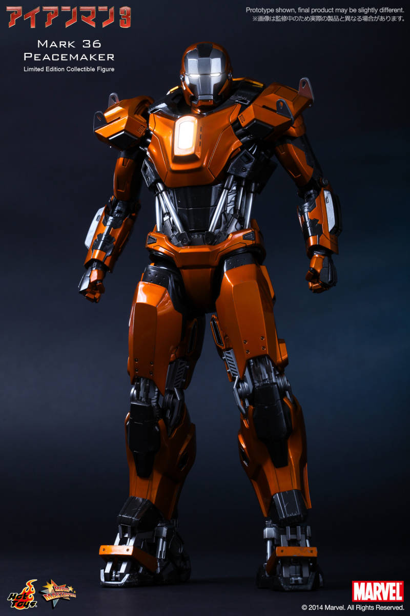 送無 新品 ホットトイズ ムービー・マスターピース アイアンマン3 1/6