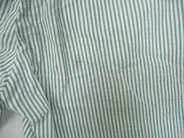 USA製 BERLE バール ヒッコリー ストライプ ショートパンツ 緑×白 グリーン×ホワイト_画像5