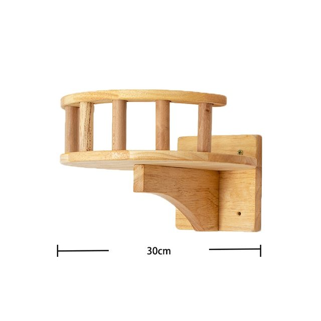 高い素材】 ツリー ステップ 壁 猫 フレーム クライミング 木製 家具