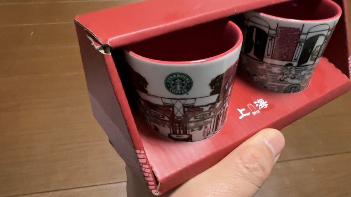未使用　希少　2009年　上海万博記念　スターバックス　カップ STARBUCKS マグカップ　ビンテージ