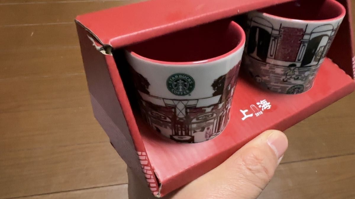 未使用　希少　2009年　上海万博記念　スターバックス　カップ STARBUCKS  マグカップ　ビンテージ