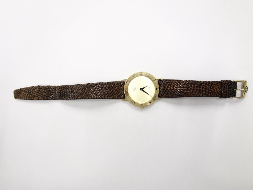 OLD GUCCI オールド グッチ コンビネーションウォッチ 時計 スイス製