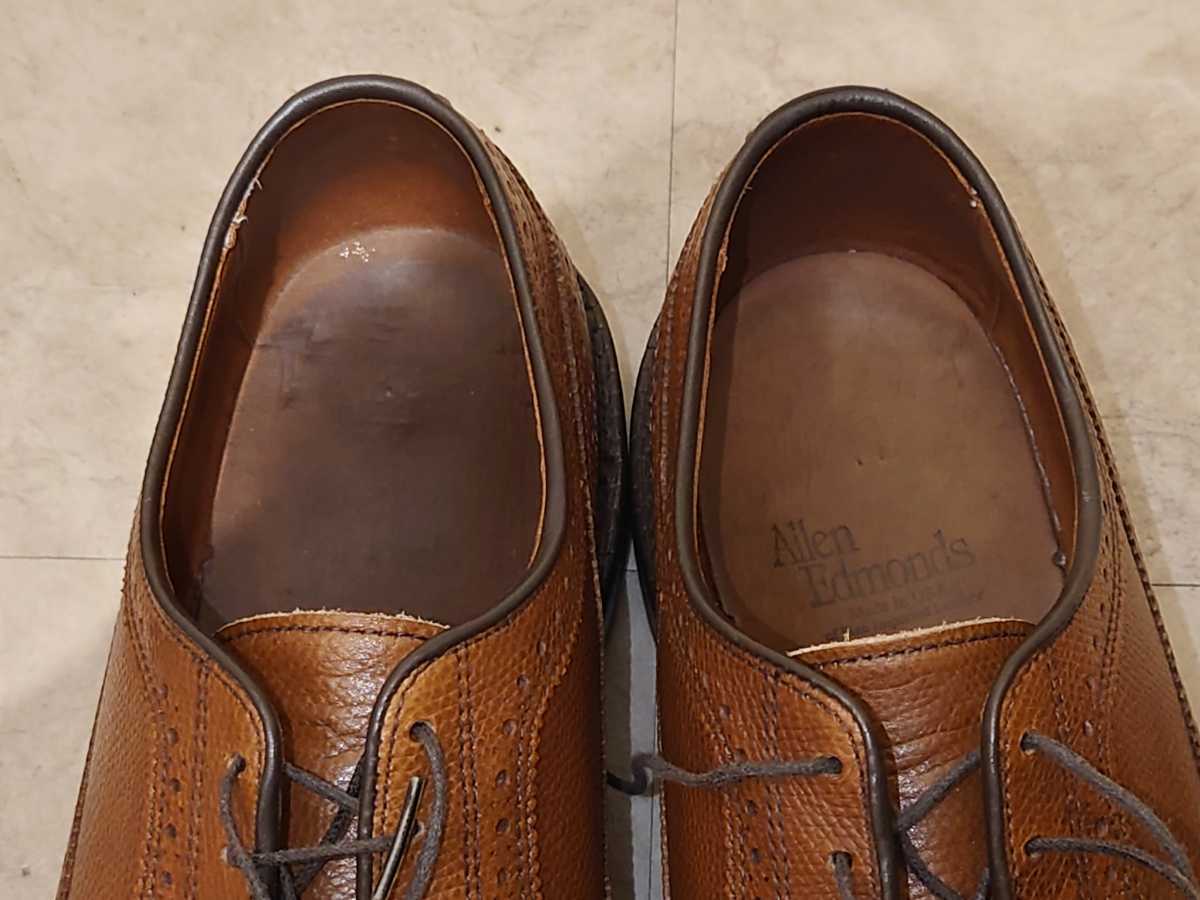 allen edmonds macneil 8.5D アレンエドモンズ マクニール ウィングチップ ロングウイング