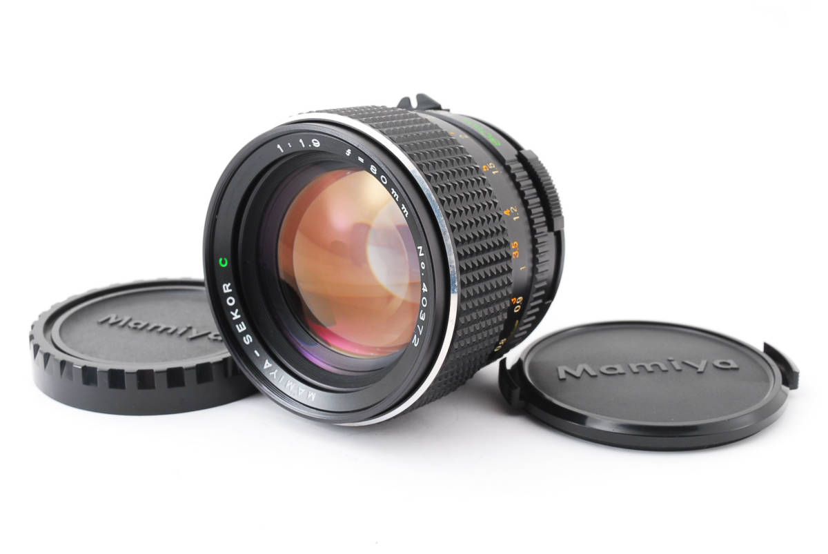☆【美品】 MAMIYA Mamiya-Sekor C 80mm f1.9 Medium Format Lens for