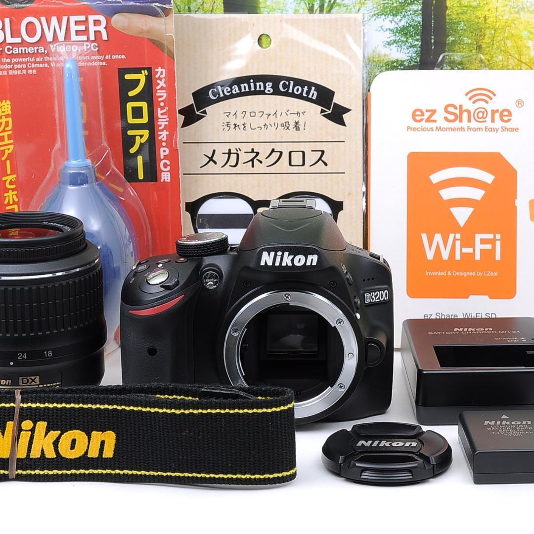 NEW限定品】 Nikon D3200❤️iPhone転送❤️初心者おすすめ高 D3200