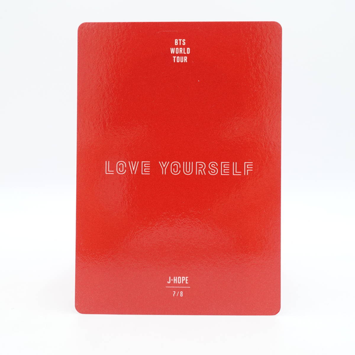 BTS 防弾少年団 バンタン/J-HOPE ホソク ホビ/LYS/LOVEYOURSELF Tear 轉/WORLD TOUR 2 6 7/トレカ ミニフォトフォト カード/9920_画像7