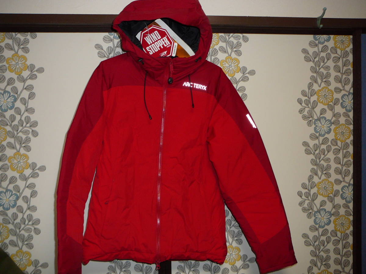 メール便不可】 アークテリクス Fission LT Hoody Wpmen'ｓ Crimson S