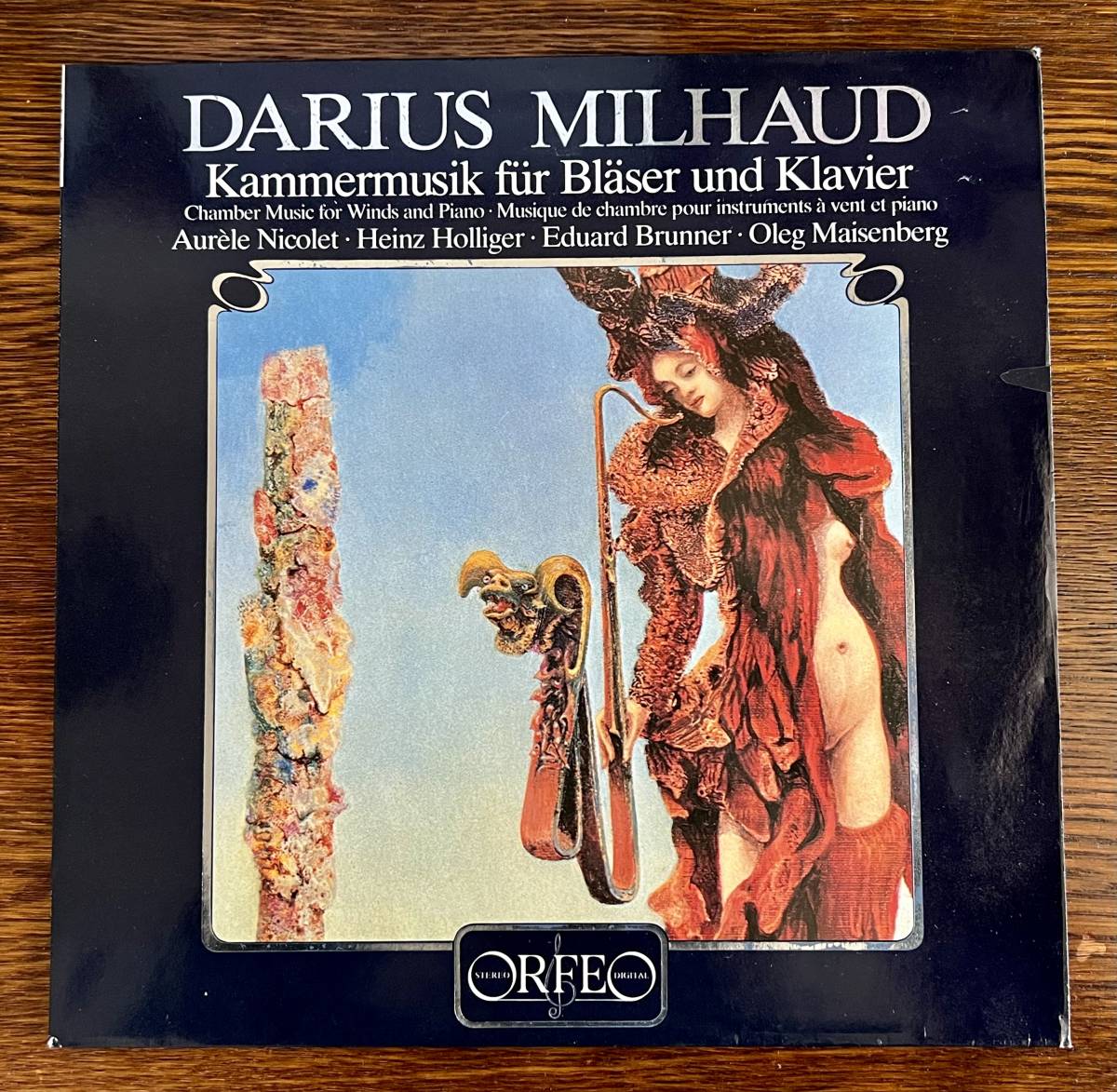 DALIUS MILHAUD ; CHAMBER MUSIC FOR WINDS AND PIANO OFREO