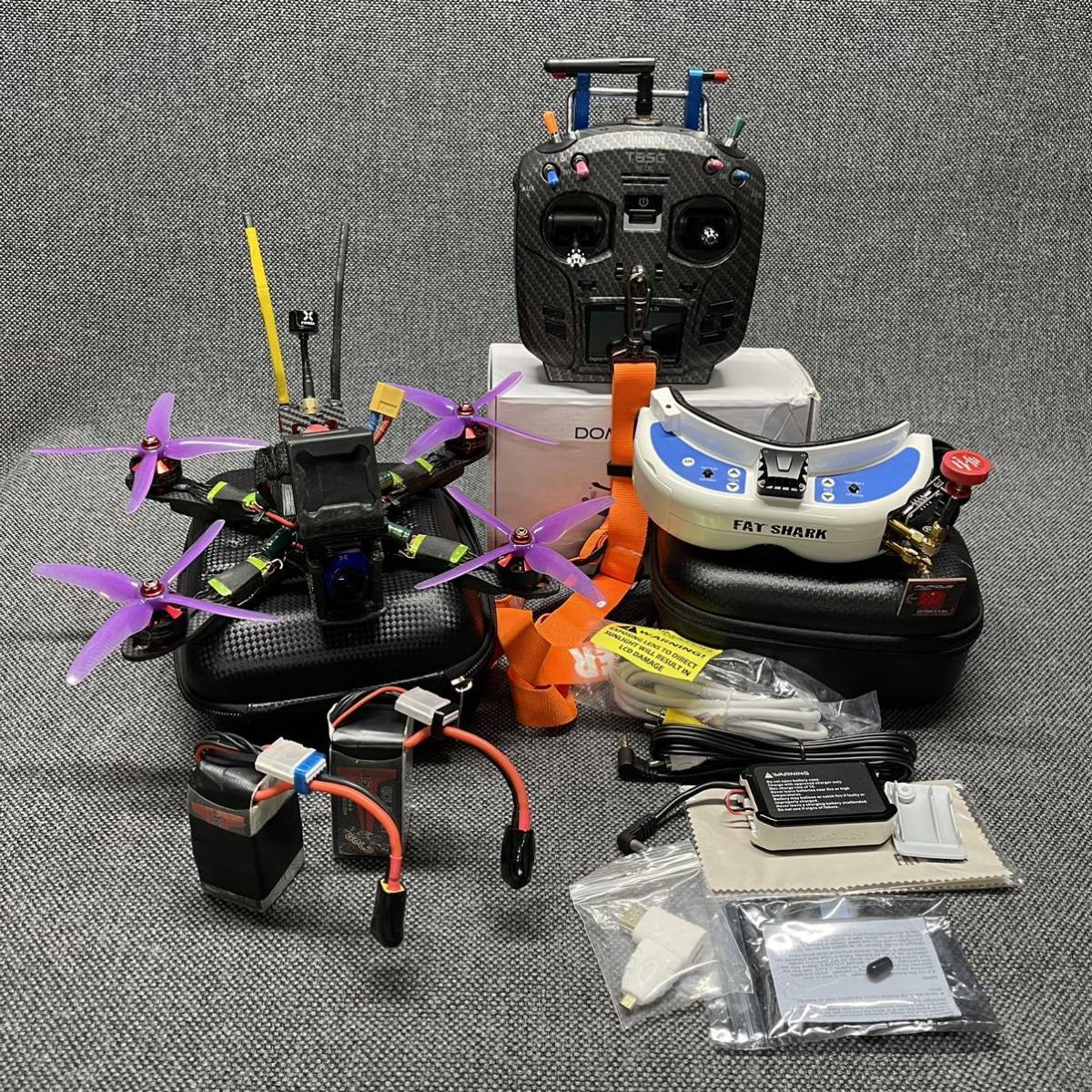 グランドセール自作FPVドローン DJI HDシステム アナログ機セット品