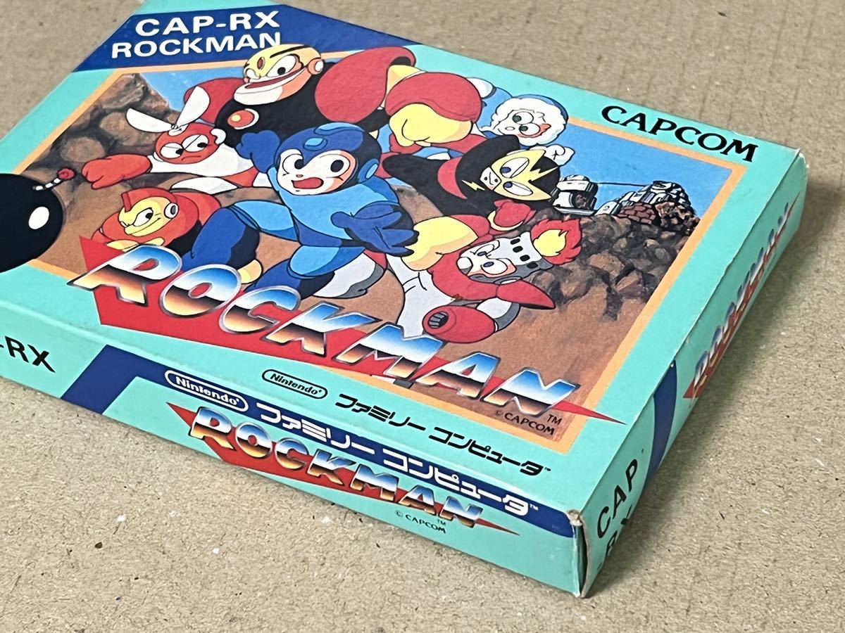 FC ファミコン　ロックマン　ROCKMAN 箱説　完品　美品　激レア_画像8