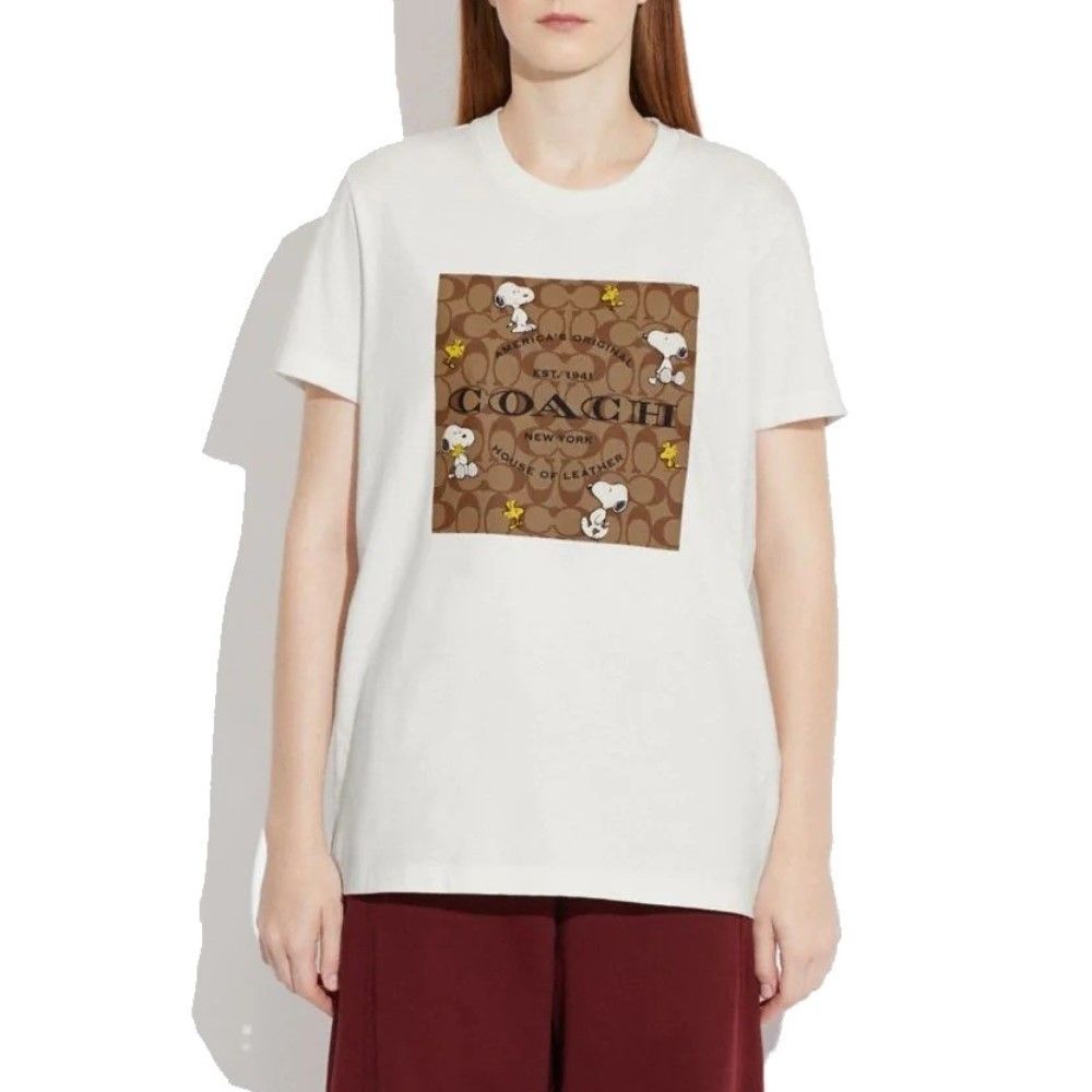 定価3.3万円【COACH×PEANUTS】シグネチャー スヌーピー Tシャツ 定価3.3万円【COACH×PEANUTS】シグネチャー スヌーピー Tシャツ