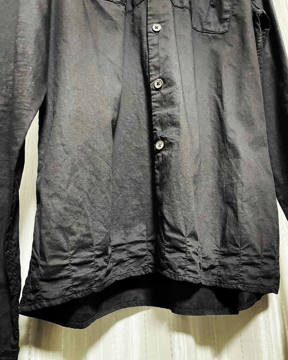 09AW ANN DEMEULEMEESTER アンドゥムルメステール コットンシャツ 極美品 XXS_画像4