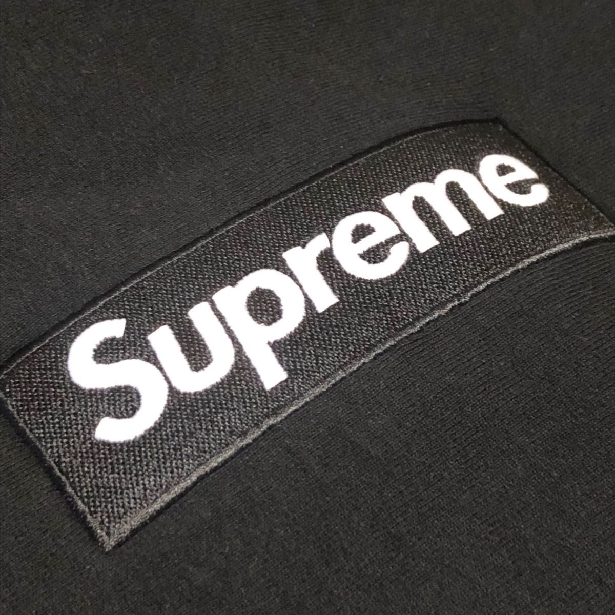 美品 Supreme シュプリーム ボックス刺繍ロゴ入り パーカー｜Yahoo