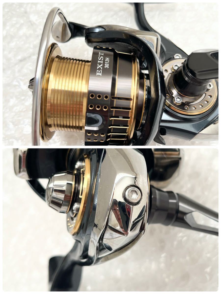 DAIWA 15 EXIST 3012H OH settled spare spool attaching used super