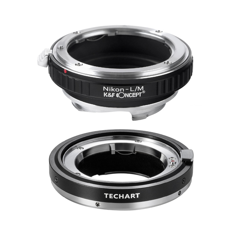 TECHART LM-EA9 + K&F Concept KF-NFM Nikon F mount lens for mount adaptor set 