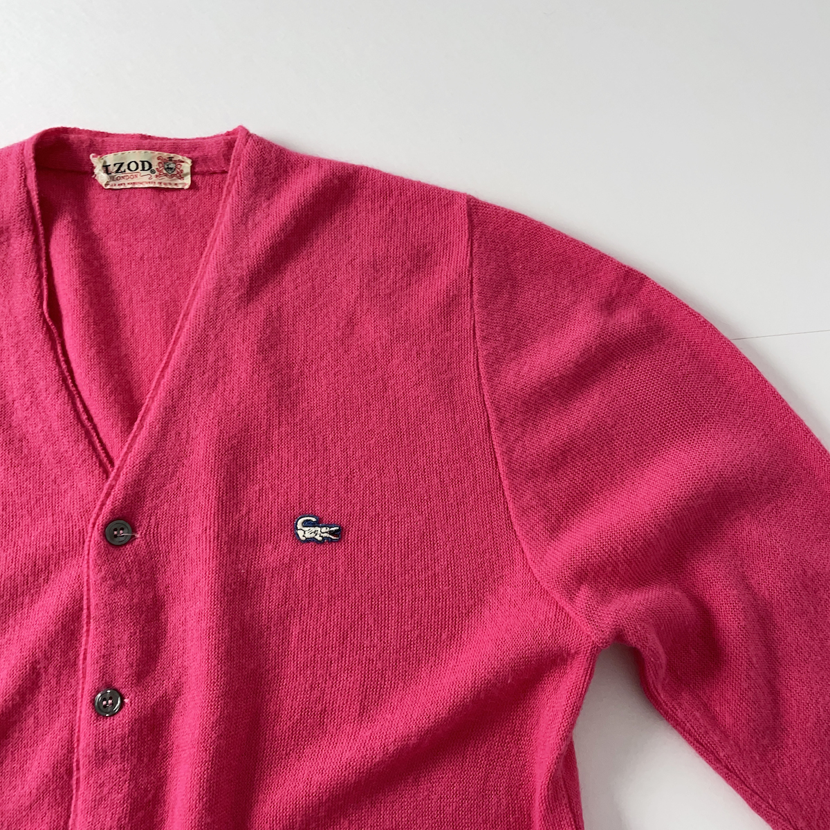 60s IZOD LACOSTE ヴィンテージ USA製 メンズ M アクリル ニット